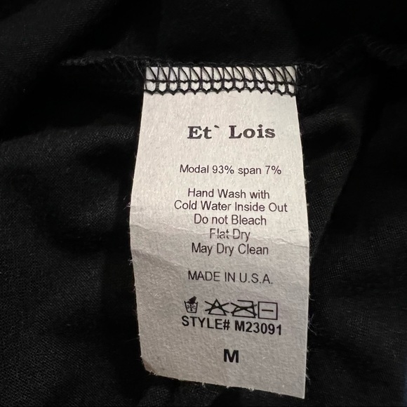 NWT Et’ Lois tunic top Medium - Picture 9 of 9